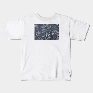 Detailed Seaside Etched Stone Surface Kids T-Shirt